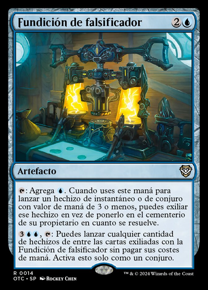 Fundición de falsificador