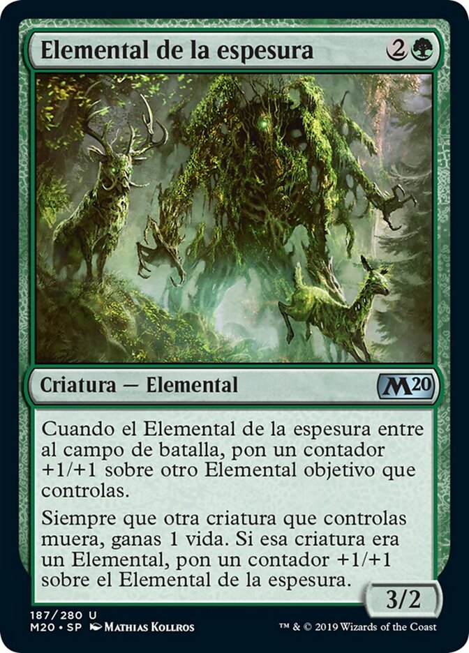 Elemental de la espesura