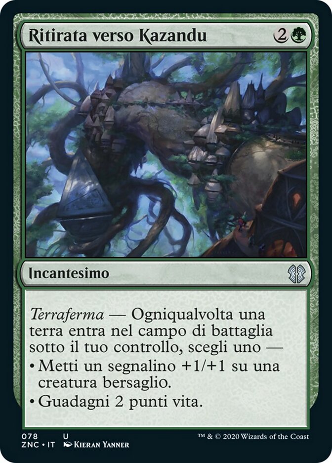 Ritirata verso Kazandu