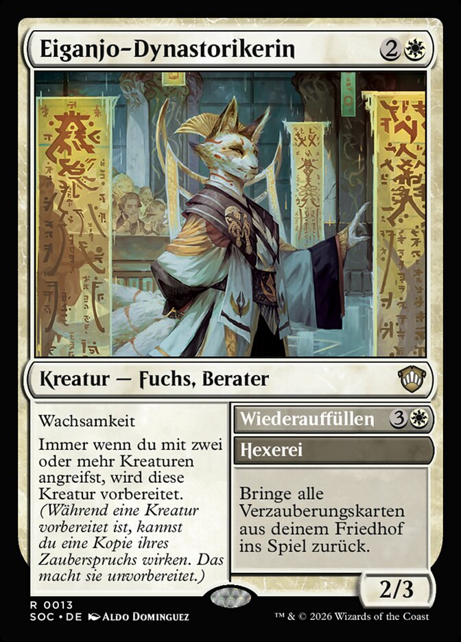 Eiganjo Dynastorian // Replenish