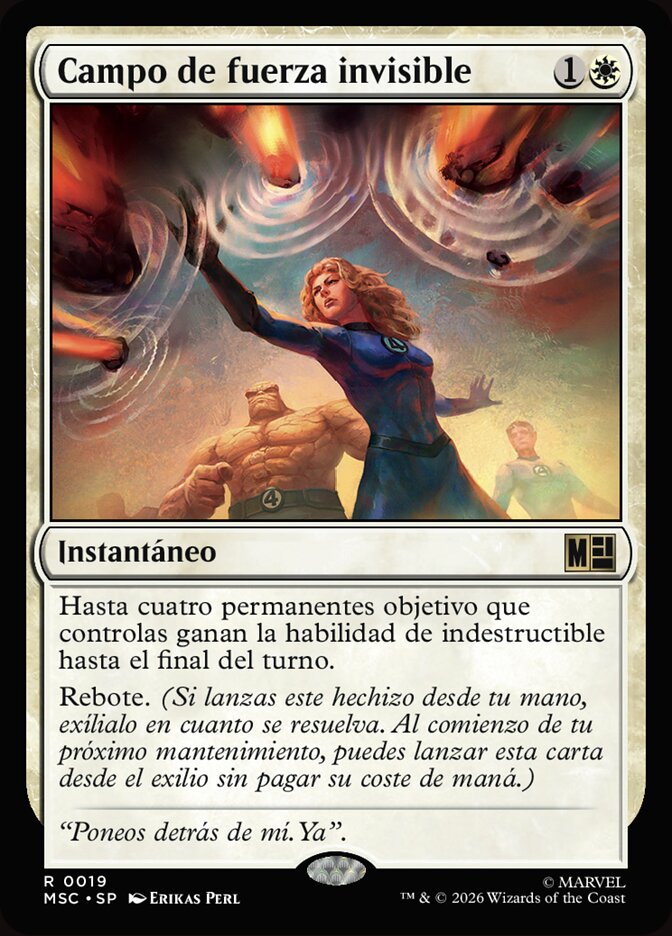 Campo de fuerza invisible