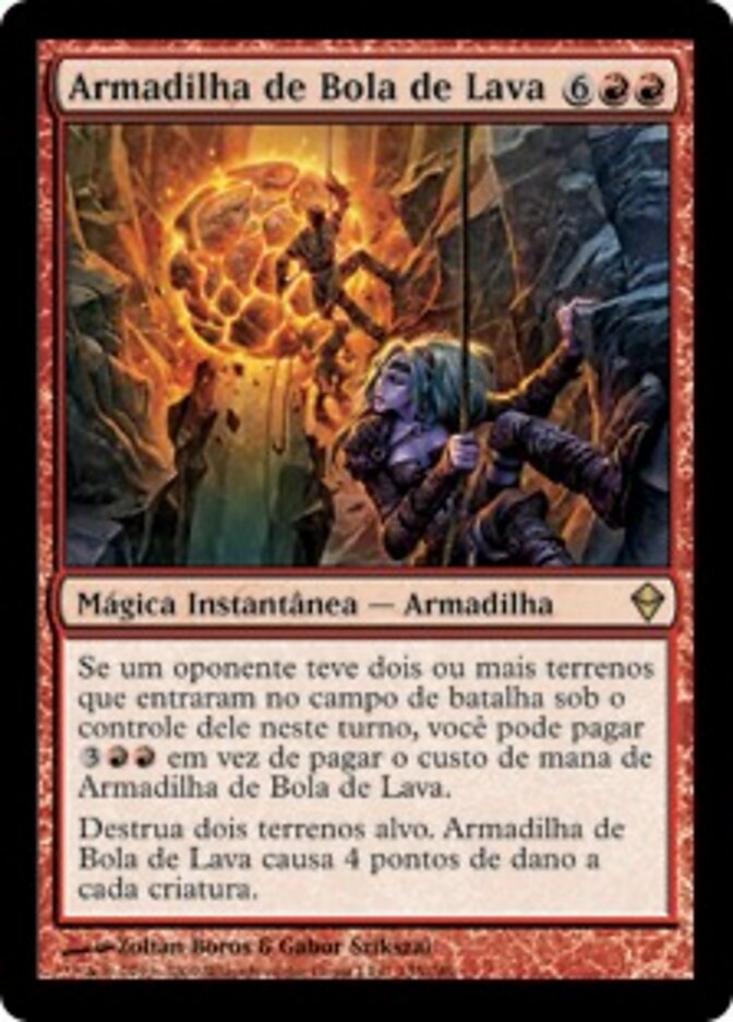 Armadilha de Bola de Lava