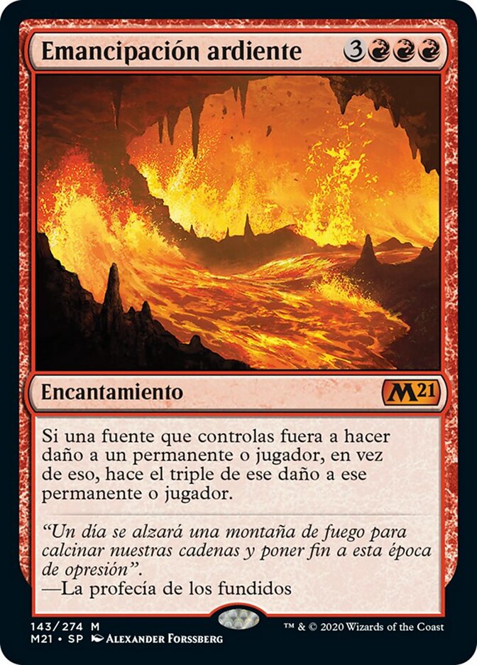 Emancipación ardiente