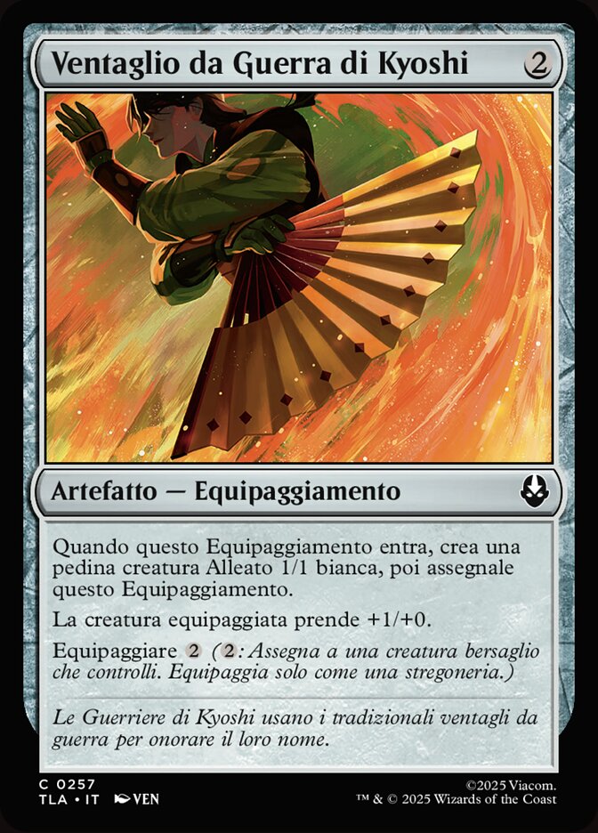 Ventaglio da Guerra di Kyoshi