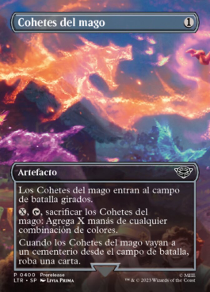 Cohetes del mago