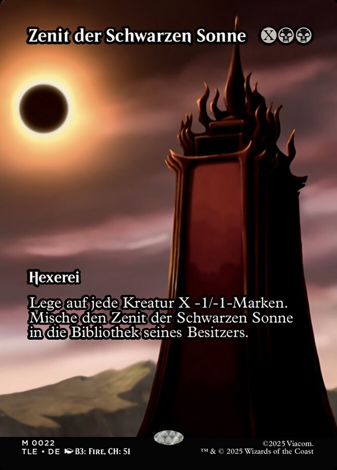 Zenit der Schwarzen Sonne