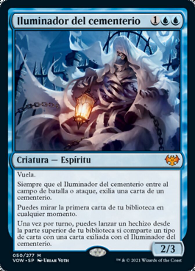 Iluminador del cementerio