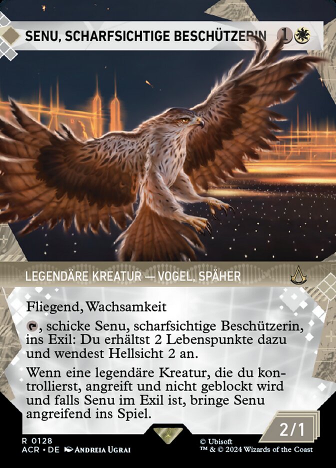 Senu, scharfsichtige Beschützerin
