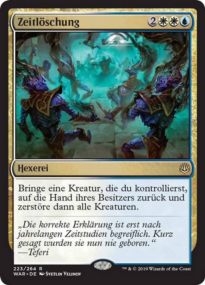 Zeitlöschung