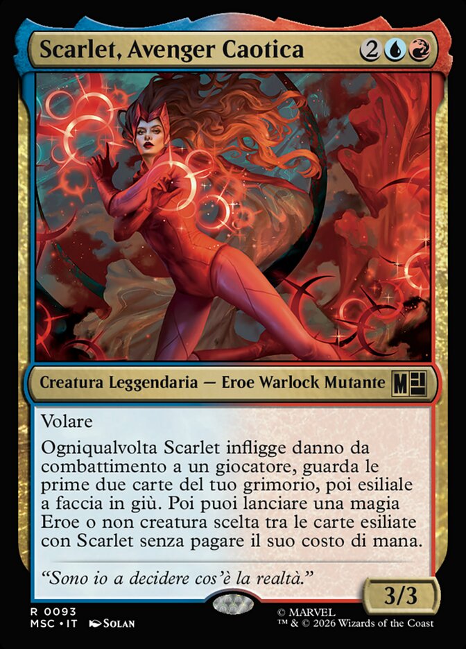 Scarlet, Avenger Caotica