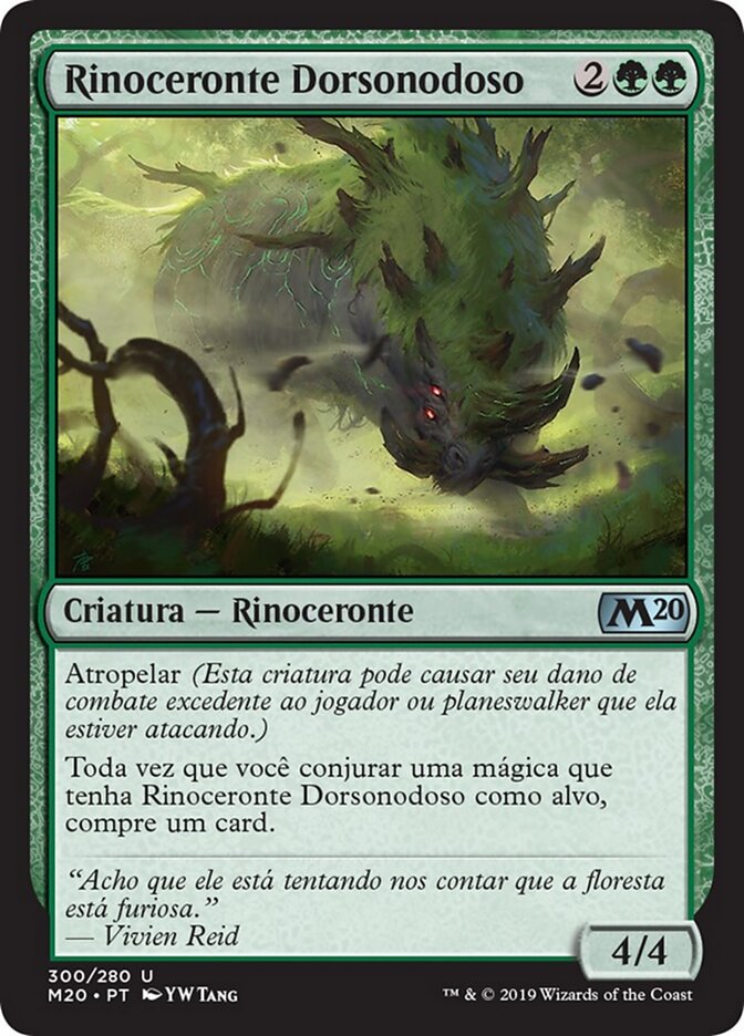 Rinoceronte Dorsonodoso