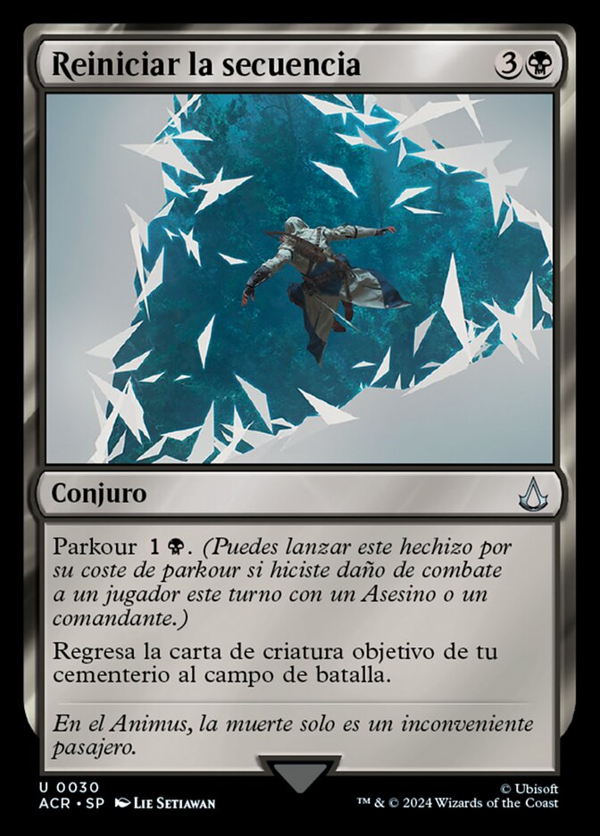Reiniciar la secuencia
