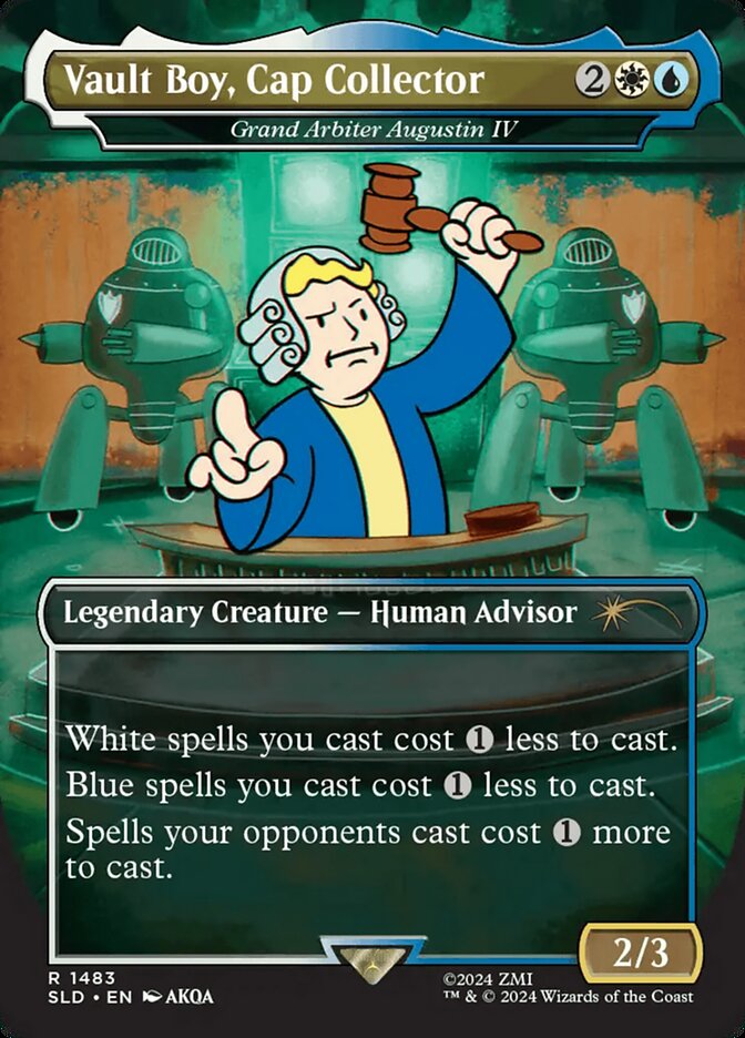 Vault Boy, Cap Collector