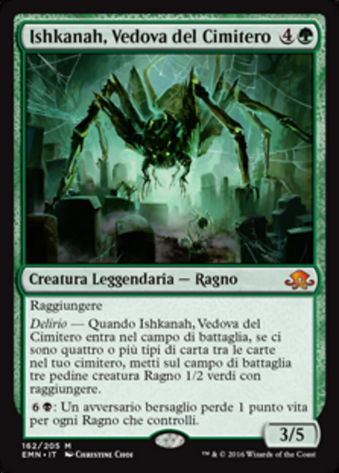 Ishkanah, Vedova del Cimitero