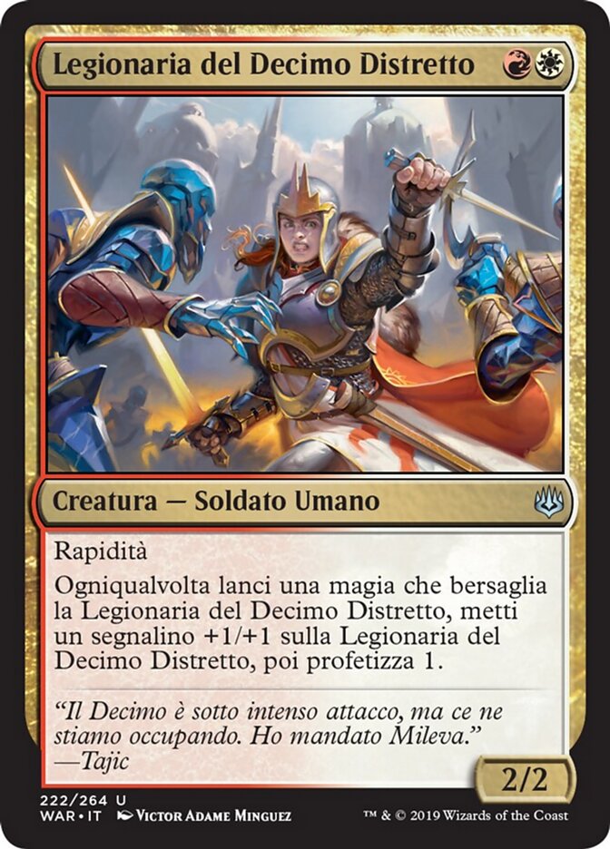 Legionaria del Decimo Distretto