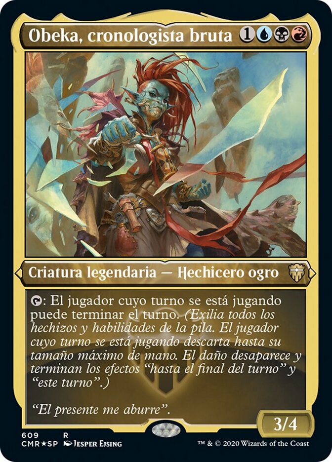 Obeka, cronologista bruta