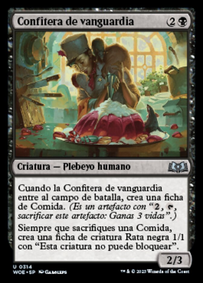 Confitera de vanguardia