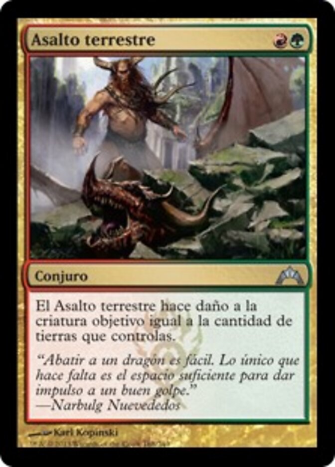 Asalto terrestre