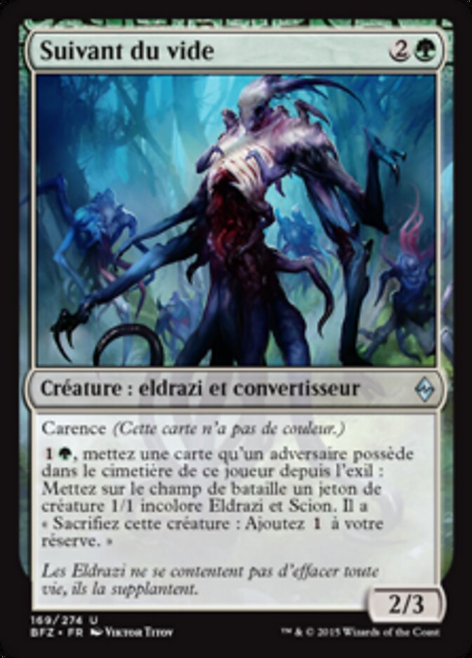 Suivant du vide