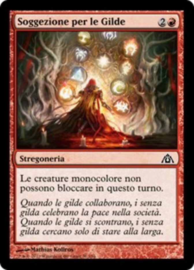 Soggezione per le Gilde