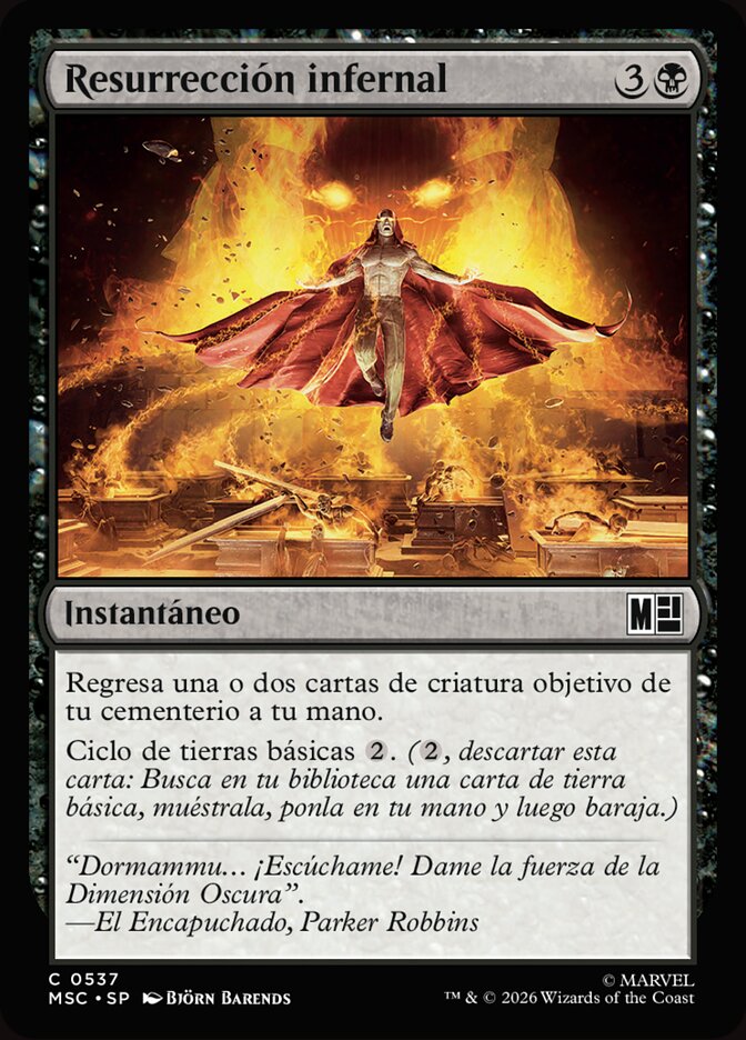 Resurrección infernal