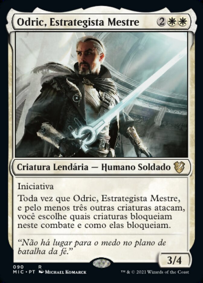 Odric, Estrategista Mestre