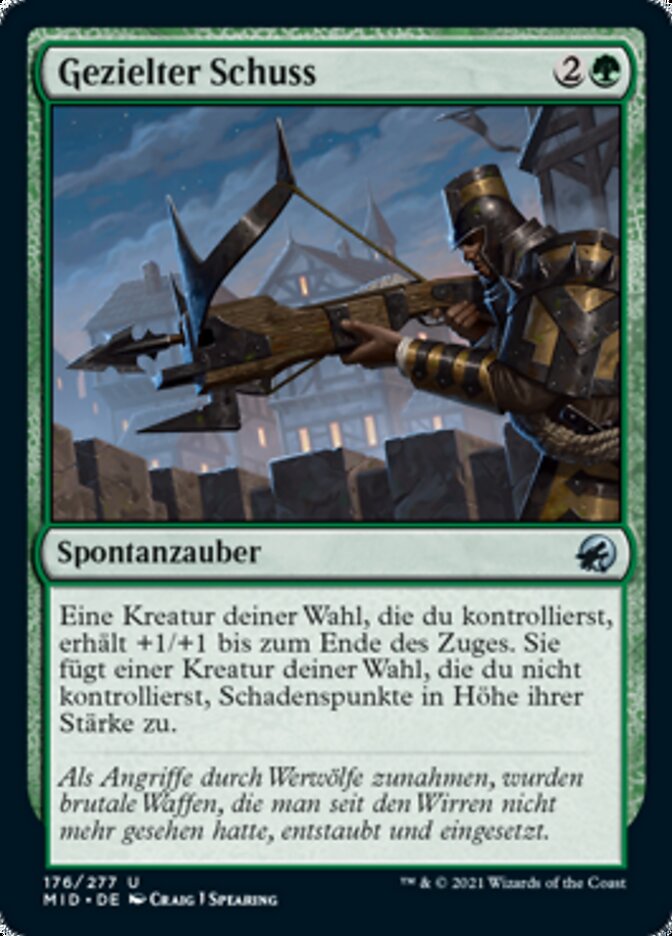 Gezielter Schuss