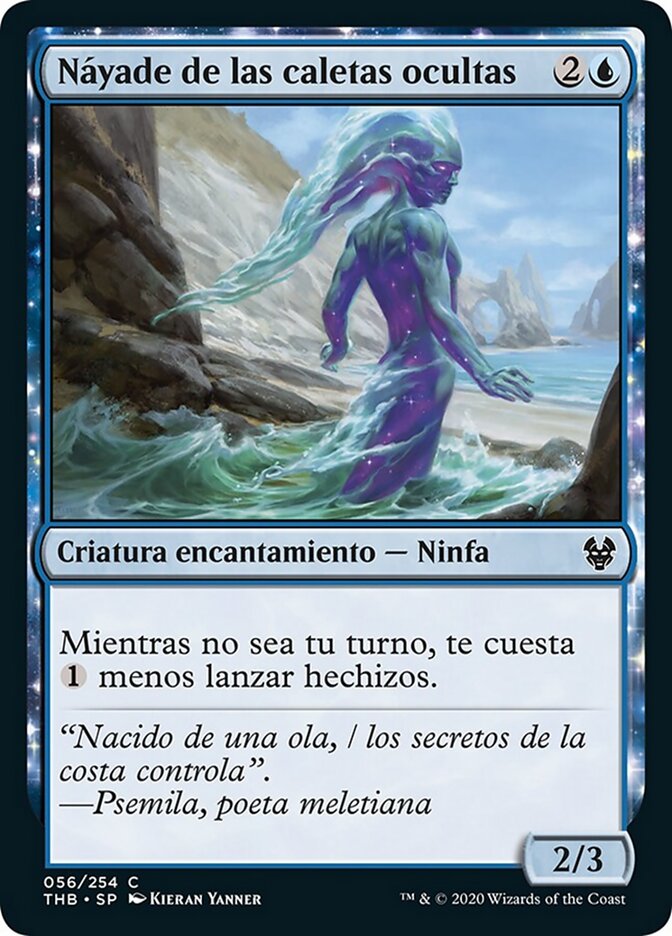 Náyade de las caletas ocultas