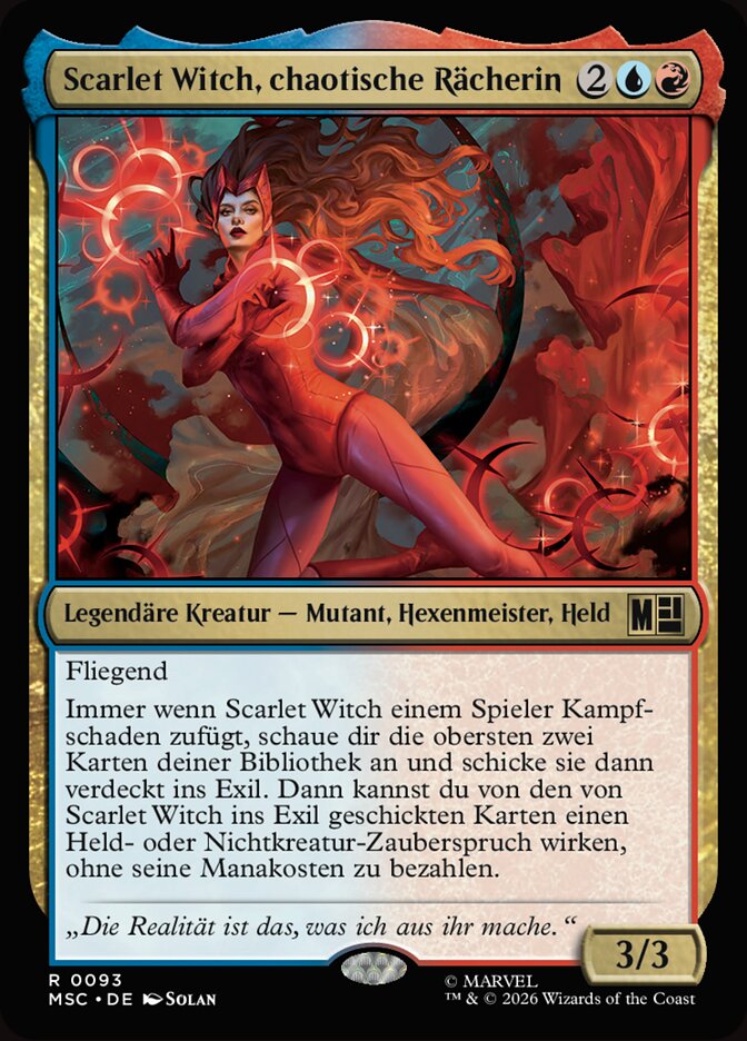 Scarlet Witch, chaotische Rächerin
