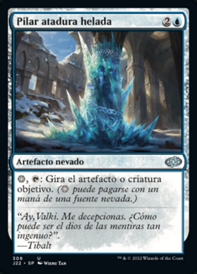 Pilar atadura helada