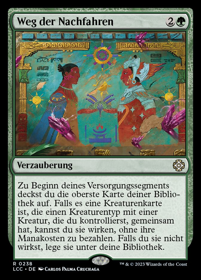 Weg der Nachfahren