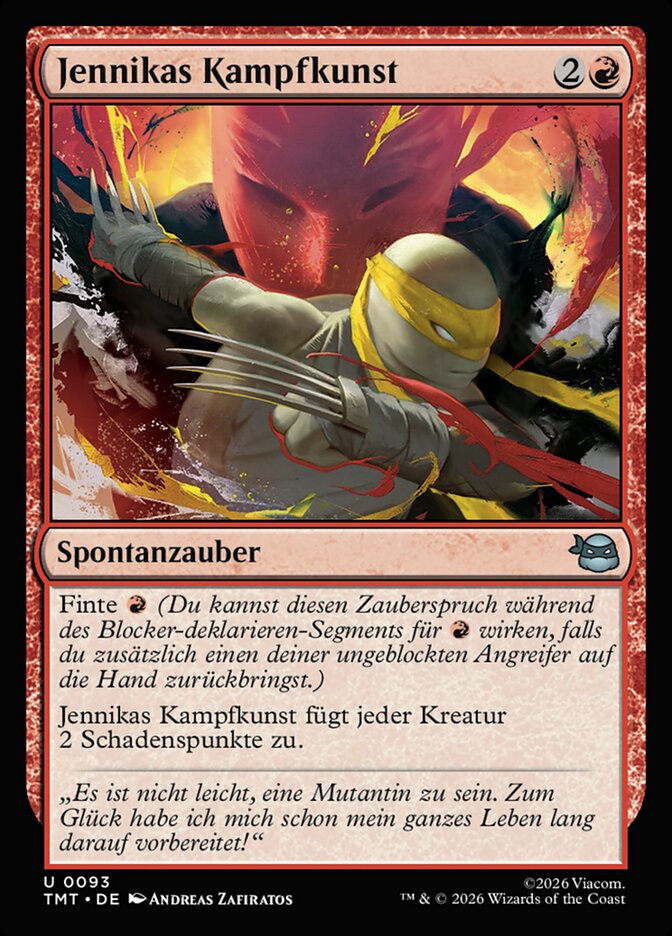 Jennikas Kampfkunst