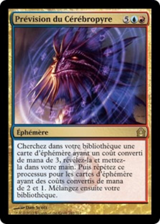 Prévision du Cérébropyre