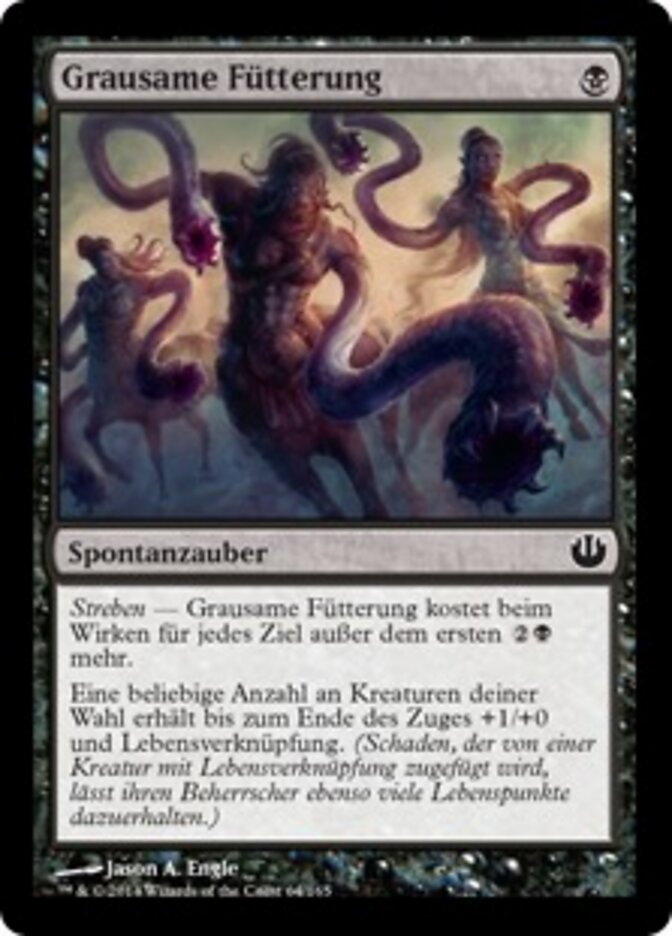 Grausame Fütterung