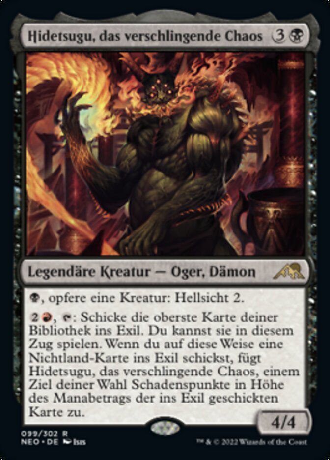 Hidetsugu, das verschlingende Chaos