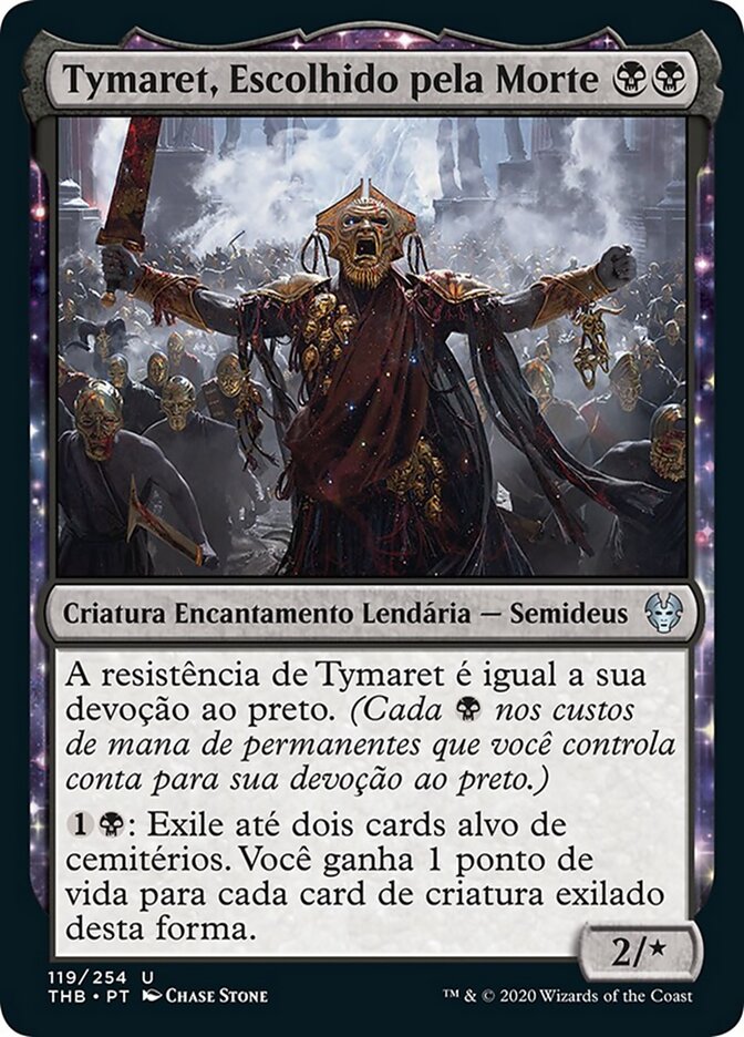 Tymaret, Escolhido pela Morte