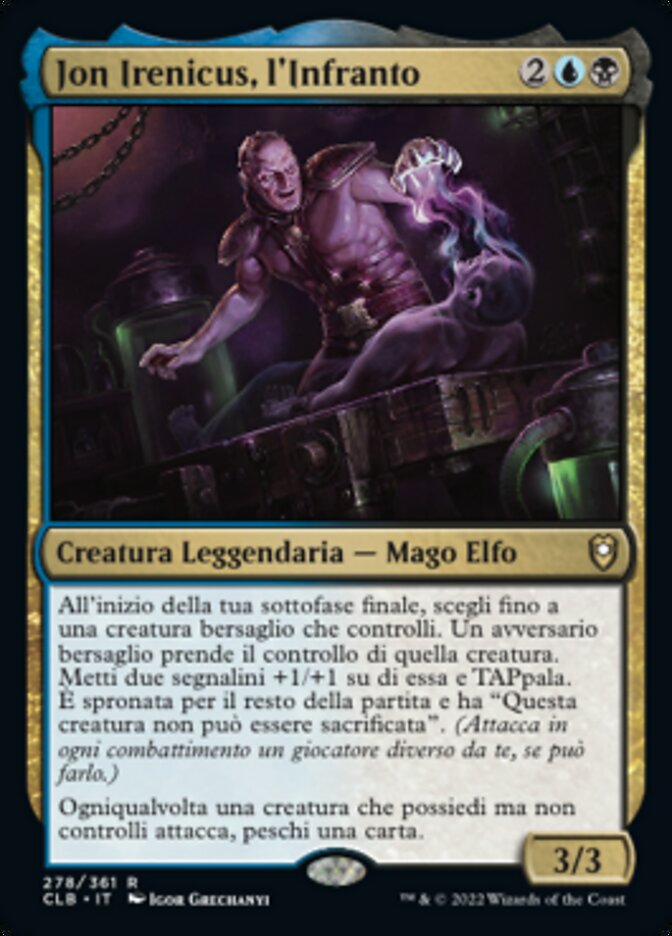 Jon Irenicus, l'Infranto