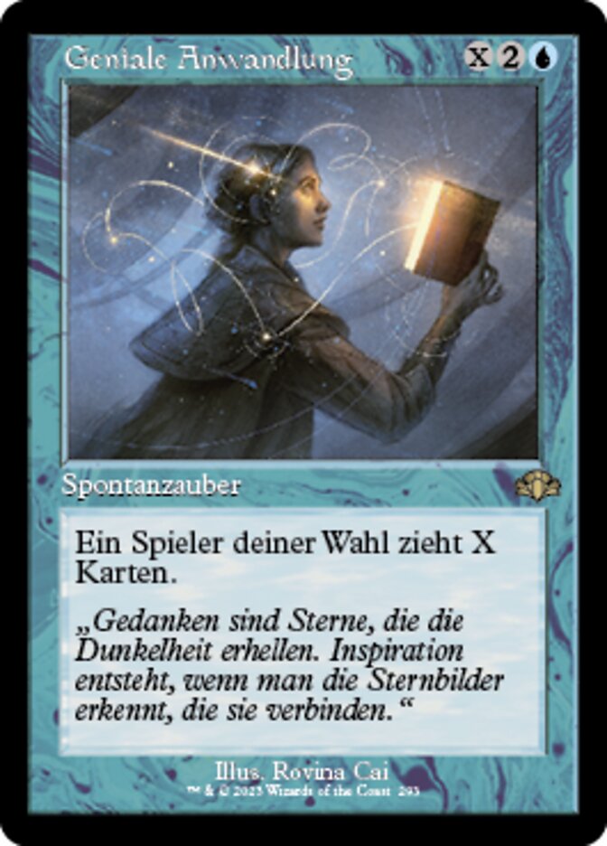 Geniale Anwandlung