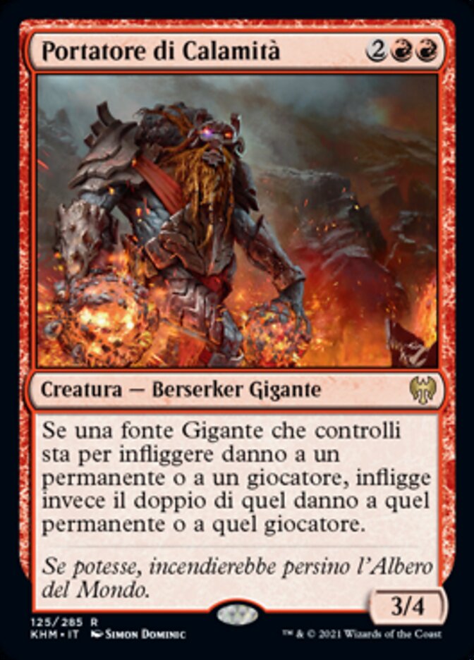 Portatore di Calamità