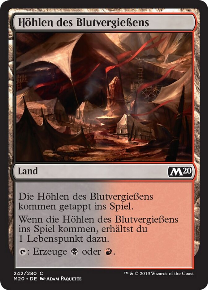 Höhlen des Blutvergießens