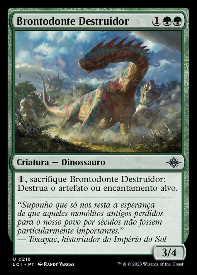 Brontodonte Destruidor
