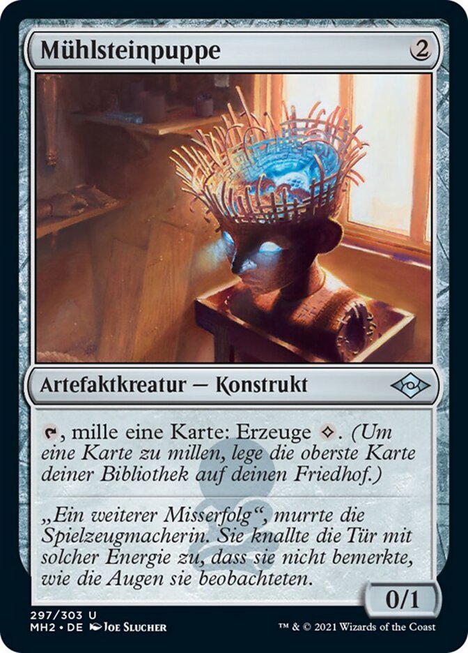 Mühlsteinpuppe