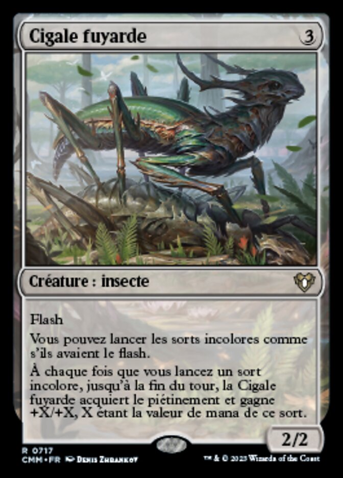 Cigale fuyarde