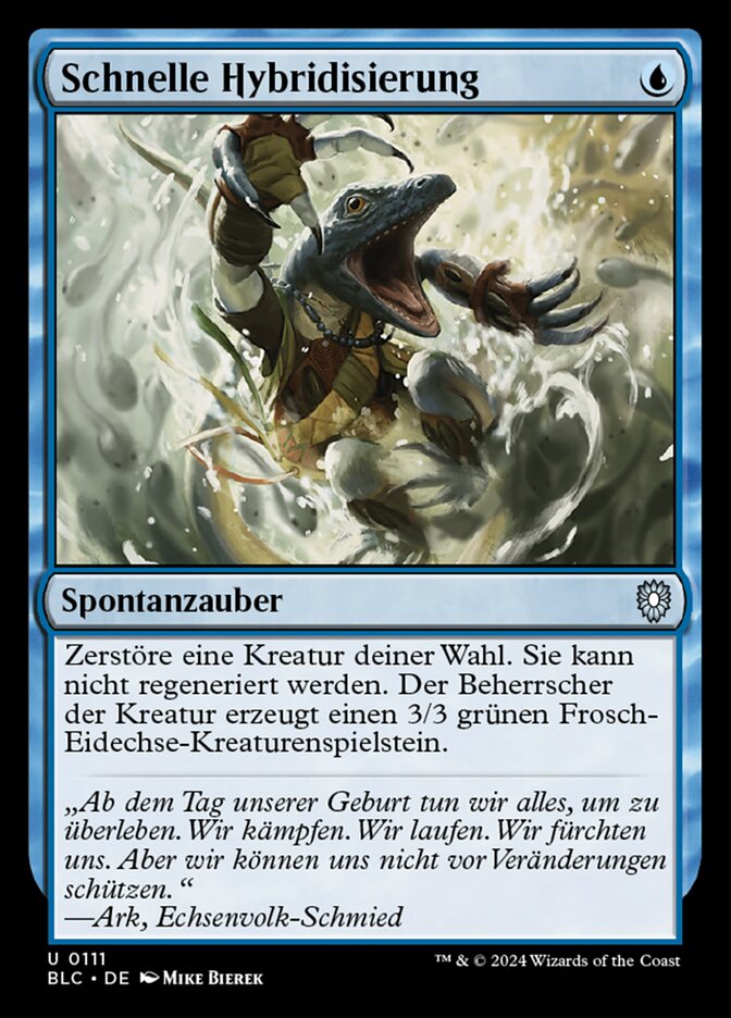 Schnelle Hybridisierung