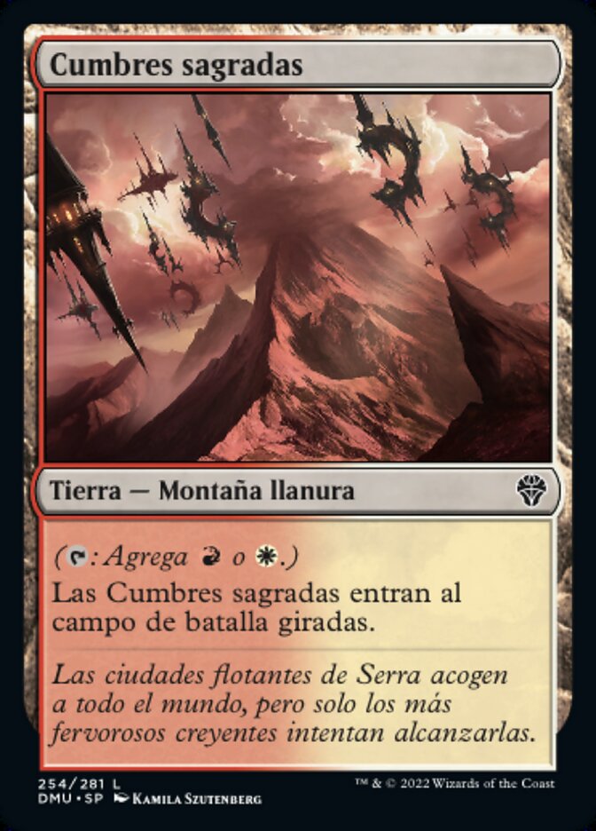 Cumbres sagradas