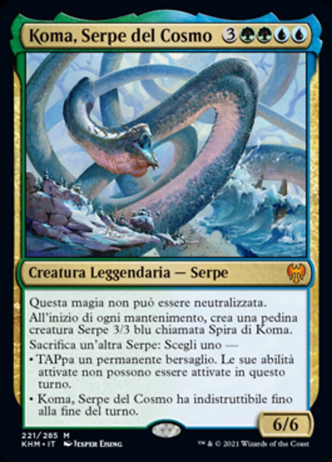 Koma, Serpe del Cosmo