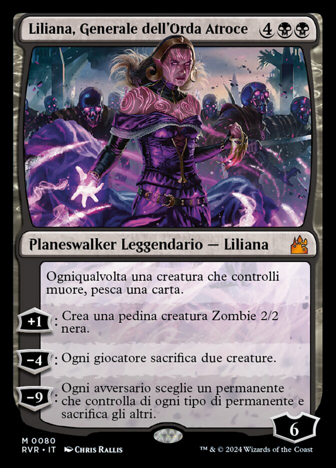 Liliana, Generale dell'Orda Atroce