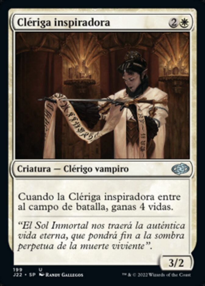 Clériga inspiradora