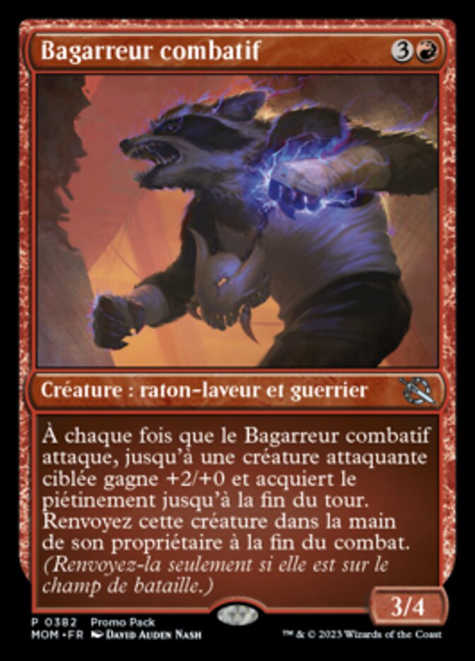 Bagarreur combatif