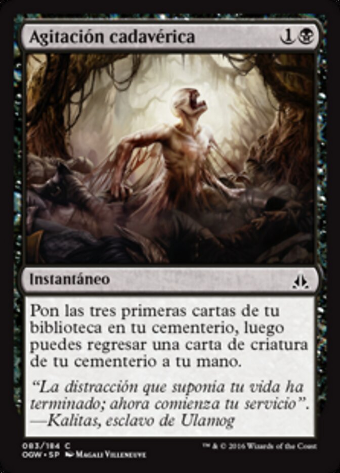 Agitación cadavérica